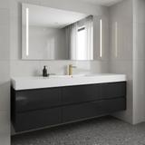 Fürdőszobai csaptelep Rea Arlo Brush Gold