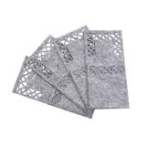 Pokrowiec na sztućce Świateczny 8szt KF357 Grey