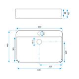 Умивалник за плот Rea Verona