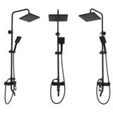 Σετ ντους REA SOUL Μαύρο