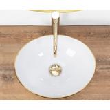 STALVIRŠIO PRAUSTUVAS Rea Sofia Auksinis / Baltas