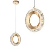 Kristall-Hängelampe G119-1CP GOLD