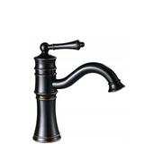 Rubinetto da bagno Rea Vintage Old Black Low