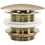 Korek wannowy uniwersalny Klik-Klak Rea Złoty Szczotkowany