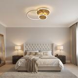 Люстра стельова APP1711-C Brush Gold  LED