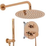 Shower system Rea Lungo Diamond Copper + BOX