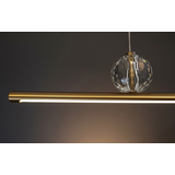 Люстра LED APP1778-CP Brush Gold