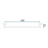 Portasciugamano da bagno BLACK MIST 01