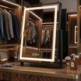 LUSTRO LED LUMI Black 30x40cm