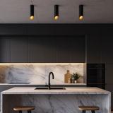 Deckenlampe Black Gold 20 CM APP571-1C