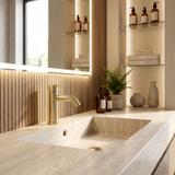 Bathroom faucet Rea Ontario Brush Gold