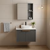 Set di mobili da bagno con top Marti 60cm Grey