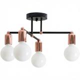 Плафон c 4 рамене Rose Gold 392200