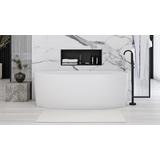 PÓŁKA WNĘKOWA ŁAZIENKOWA 30x60 czarny mat