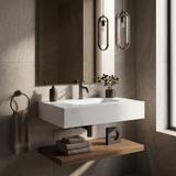 Wall-hung washbasin REA Aresa Belt White 70