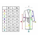 Bathrobe Roger Navy Red Men m