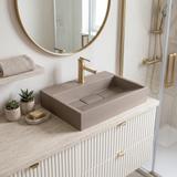 Umywalka konglomeratowa Rea GOYA TAUPE 50CM