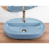 Vasque à poser REA Aura 61 L.Blue Shiny