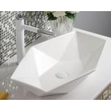 Umywalka nablatowa Rea Vegas Biała
