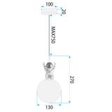 Лампа APP1805-1CP Cosmo