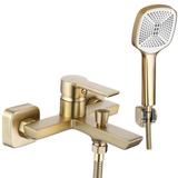 REA ARGUS GOLD BRUSH vonios maišytuvas