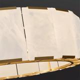 Deckenleuchte APP1797-8CP BRUSH GOLD