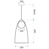 Deckenlampe APP1029-1CP