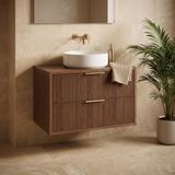 Тумба під умивальник Rea Mono 80cm Brown