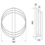 Стельовий світильник LED SWE058-C BLACK