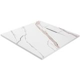 Dušo irklavimo baseinas Bazalt CARRARA WHITE 90x90