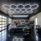 Lampa LED HEXAGON JNH052-H Biała