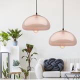 Hängelampe Glas mirror APP323-1CP Gold