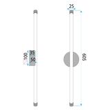 WANDLEUCHTE LED LHJ069-W BLACK