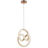 Підвісна Кришталева Лампа LED G068-CP Gold