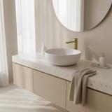 Fürdőszobai csaptelep Rea Arlo Brush Gold