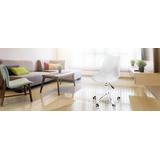 Krzesło Biurowe z poduszką Jasno Szare