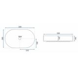 Умивальник на стільницю Rea Nadia 50