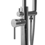 Vloeren  badmengkraan Rea Mono Chrom