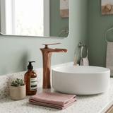 Rubinetto da lavabo Rea Laguna antique Brush Copper high