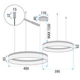 Lampe LED LHJ048-CP2 GOLD
