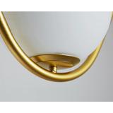 Hängelampe Gold Glas APP689-1CP