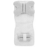 Mata do wózka dwustronna 4w1 White/Grey Dots