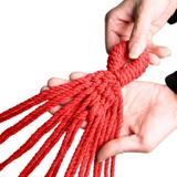 Hamak 1-osobowy z poprzeczką 80cm 480144B YELLOW