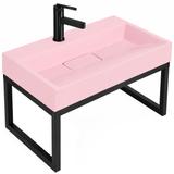 Umywalka konglomeratowa GOYA PINK 60CM + stelaż