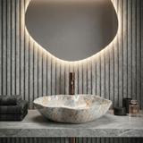 Lauapealne kraanikauss Rea Pearl Ruststone