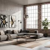 Hängelampe Glas Black Loft APP558-1CP 25cm