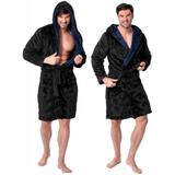 Bathrobe Jordan Black Navy Men M