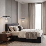 Lampa Wisząca APP1214-1CP Czarna