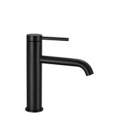 Bateria umywalkowa REA CLIF CZARNA NISKA