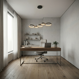 LAMPA SUFITOWA WISZĄCA APP1923-CP Czarna